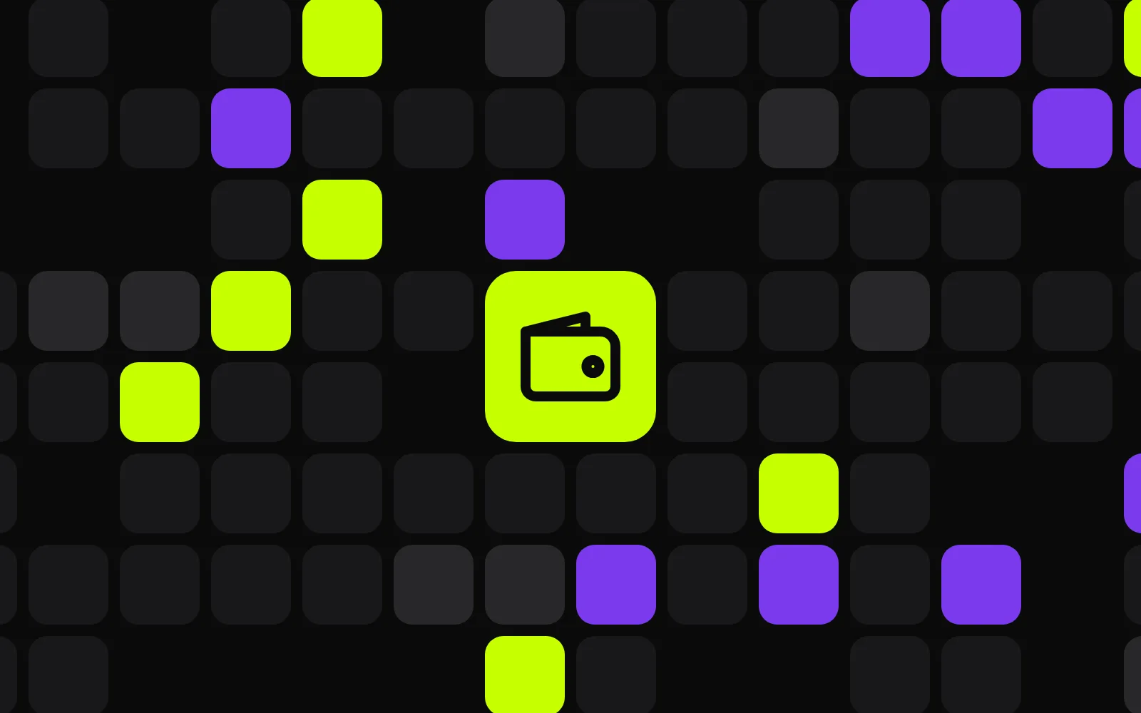 Illustration: DollarMap tile pattern with a category icon